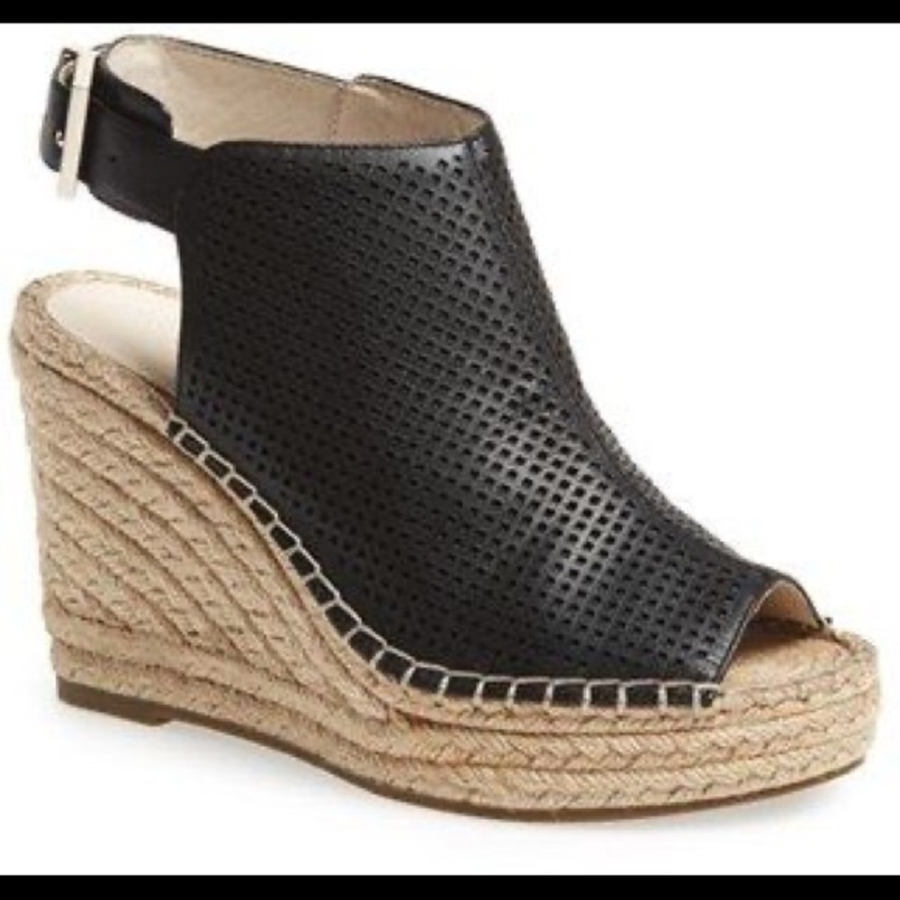 Brand New Kenneth Cole Peep Toe Wedges